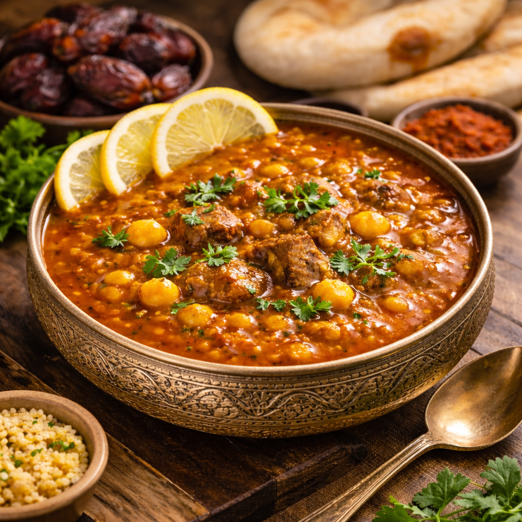 Harira (Traditional Moroccan Soup)